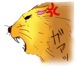 Laid-back devil sticker #13126995