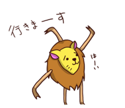 Laid-back devil sticker #13127008