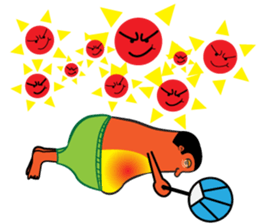 Big Big Man -- COME CLOSER sticker #13128443