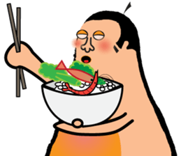 Big Big Man -- COME CLOSER sticker #13128444