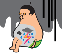 Big Big Man -- COME CLOSER sticker #13128446