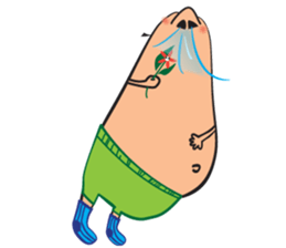 Big Big Man -- COME CLOSER sticker #13128451