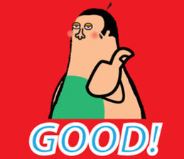 Big Big Man -- COME CLOSER sticker #13128452