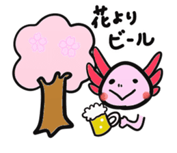 Axolotl`s Sticker season ver. sticker #13128550