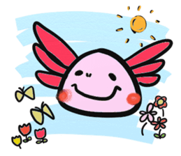 Axolotl`s Sticker season ver. sticker #13128552