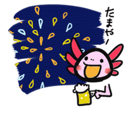 Axolotl`s Sticker season ver. sticker #13128559