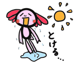 Axolotl`s Sticker season ver. sticker #13128561