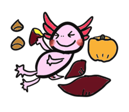 Axolotl`s Sticker season ver. sticker #13128565