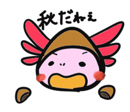 Axolotl`s Sticker season ver. sticker #13128570