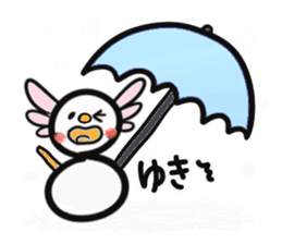 Axolotl`s Sticker season ver. sticker #13128575