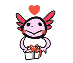 Axolotl`s Sticker season ver. sticker #13128577