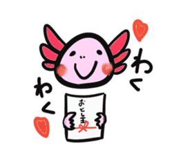 Axolotl`s Sticker season ver. sticker #13128578