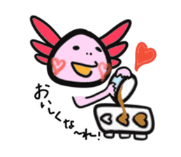 Axolotl`s Sticker season ver. sticker #13128580