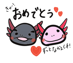 Axolotl`s Sticker season ver. sticker #13128584