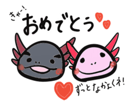 Axolotl`s Sticker season ver. sticker #13128584