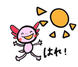 Axolotl`s Sticker season ver. sticker #13128587