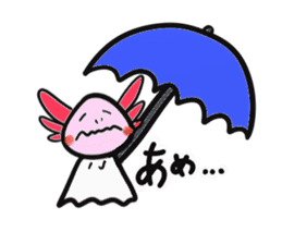 Axolotl`s Sticker season ver. sticker #13128589