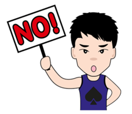 Team Black Spade sticker #13128729