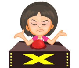 Work hard. sticker #13128787