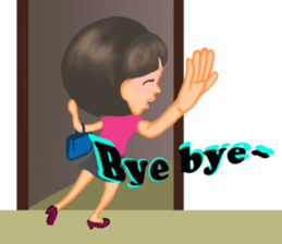 Work hard. sticker #13128788