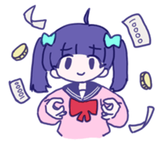 kawaii JK is good. sticker #13129662