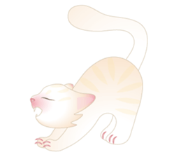 KATI fat cat sticker #13130183