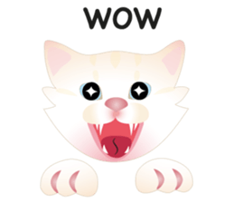 KATI fat cat sticker #13130204