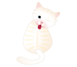 KATI fat cat sticker #13130206