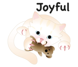 KATI fat cat sticker #13130212