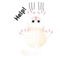 KATI fat cat sticker #13130215