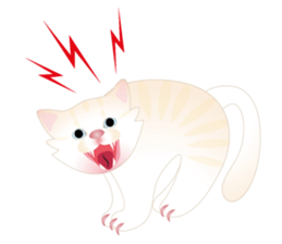 KATI fat cat sticker #13130218