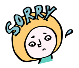 fluffy helmet MARUMI sticker #13130427