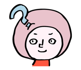 fluffy helmet MARUMI sticker #13130429