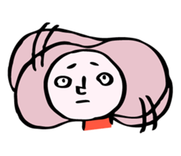 fluffy helmet MARUMI sticker #13130432