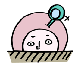 fluffy helmet MARUMI sticker #13130435