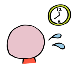 fluffy helmet MARUMI sticker #13130445