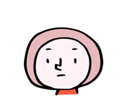 fluffy helmet MARUMI sticker #13130460