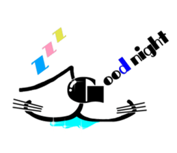 Cat-cat-cat 2 -face power- sticker #13130925