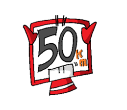 Let' challenge !, Ultra marathon ! sticker #13131548