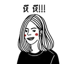 Paipakka Hips girl sticker #13132123