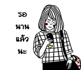 Paipakka Hips girl sticker #13132148