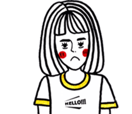 Paipakka Hips girl sticker #13132157