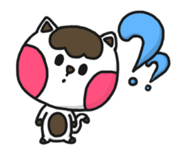 Silly cat's show time sticker #13132255