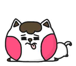 Silly cat's show time sticker #13132264