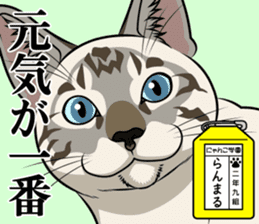 Nyanko school(PART4) sticker #13132364