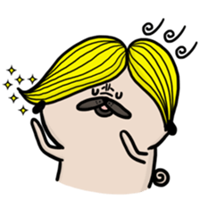 Lazy George Pug 2 sticker #13132865