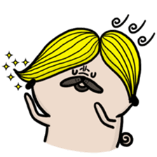 Lazy George Pug 2 sticker #13132865