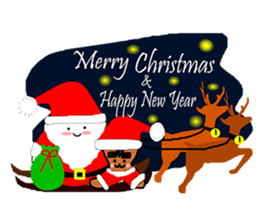 OX 5: Merry X'Mas & Happy New Year sticker #13133033