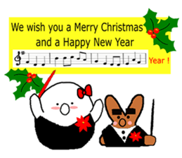 OX 5: Merry X'Mas & Happy New Year sticker #13133037