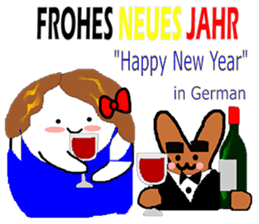 OX 5: Merry X'Mas & Happy New Year sticker #13133060